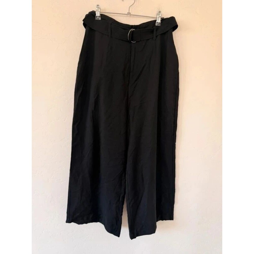 Simply Vera Cropped Wide Leg Pant Size M